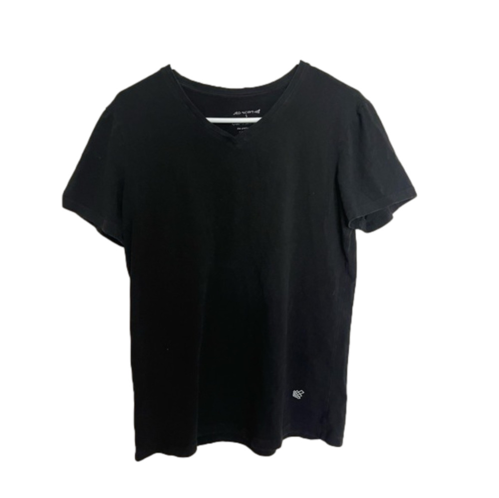Jed North Fitted Black Tee